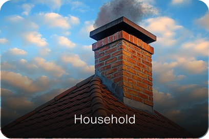 Illustration representing residential energy backup using CELTAN energy solutions in homes and apartments