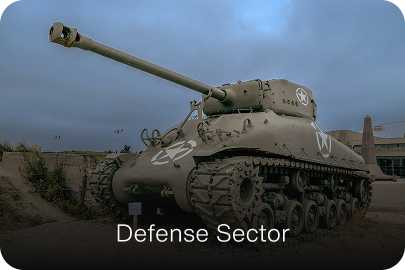 llustration showing CELTAN energy solutions powering critical operations in the defense sector"