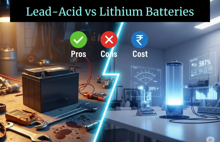 Lead-Acid vs Lithium Batteries: Pros, Cons & Costs | Cellex India Compare lead-acid and lithium-ion batteries with Cellex India. Discover pros, cons, and costs to choose the right battery for your needs.